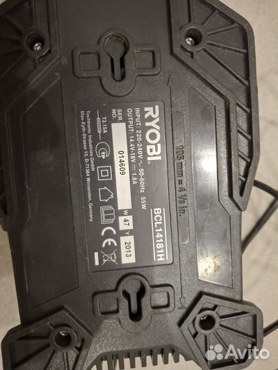 Зарядка ryobi