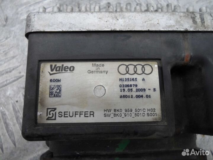 Блок управления вентиляторами Audi Q5 8R 8K0910501