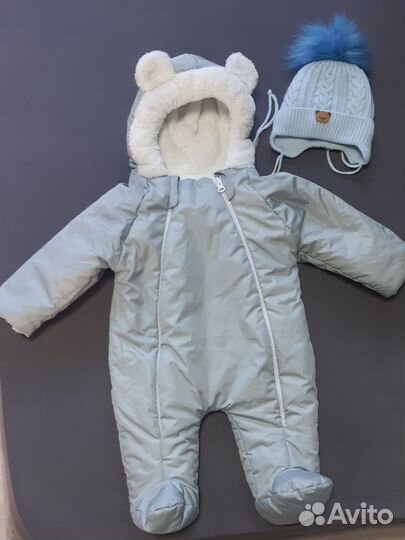 Комбинезон зимний 68-74