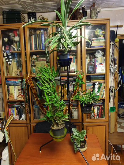 Подставка для цветов напольная металлическая