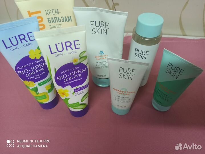 Набор косметики пакетом бу