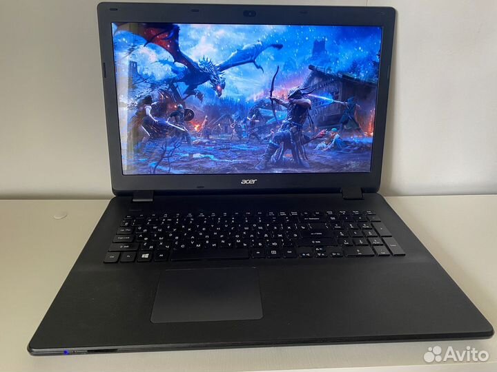 Большой Acer 17.3/4 ядра/910m/500GB