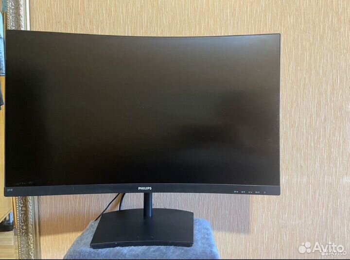 Монитор Philips 271E1SCA черный