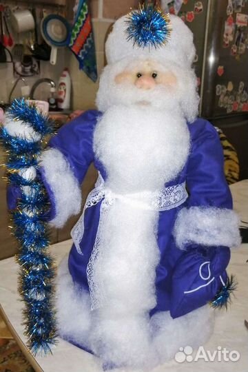 Кукла Дед Мороз, ручная работа