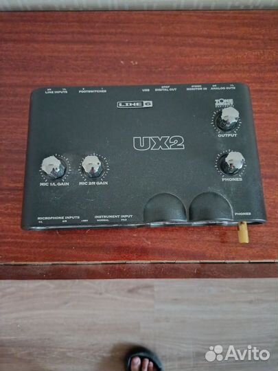 Line 6 звуковая карта