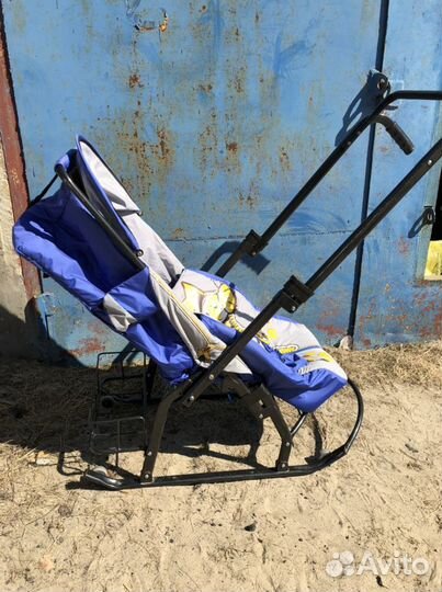 Коляска санки