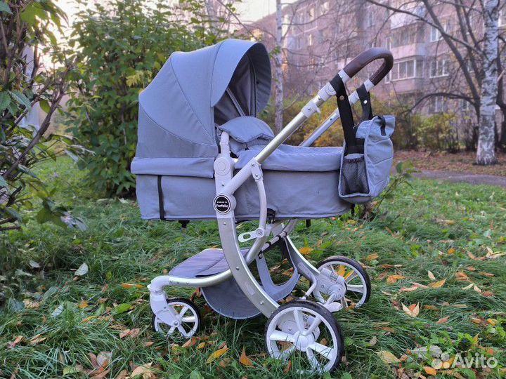 Коляска 2 в 1 Aimile Original New Pearl