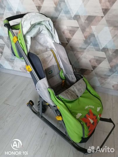 Санки-коляска