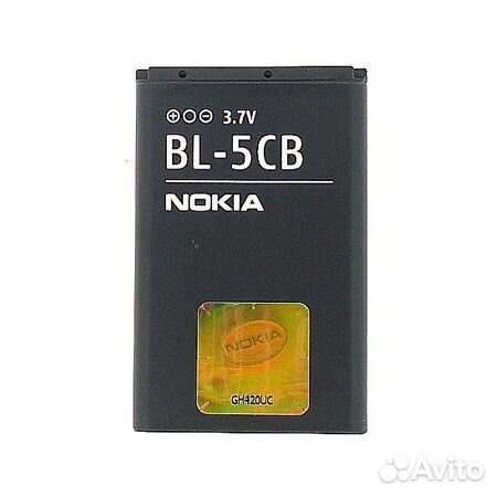Акб Nokia BL-5CB 1280,1616,1800