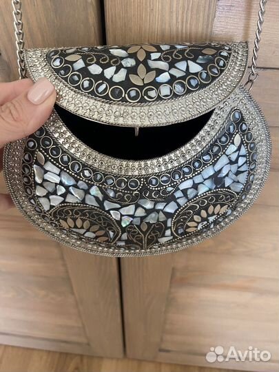 Сумка женская клатч, театральная, вечерняя