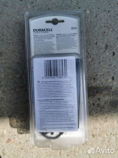 Новое зарядное устройство Duracell CEF15