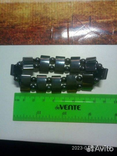 Магнитный гематитовый лечебный браслет biomag