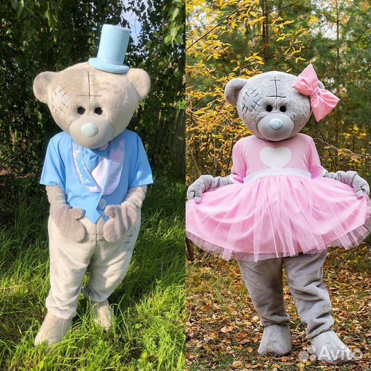 Ростовые куклы Мишка Тедди Хаги Ваги Зайка