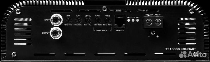 Усилитель 1-канальный Ural TT 1.3000 Компакт