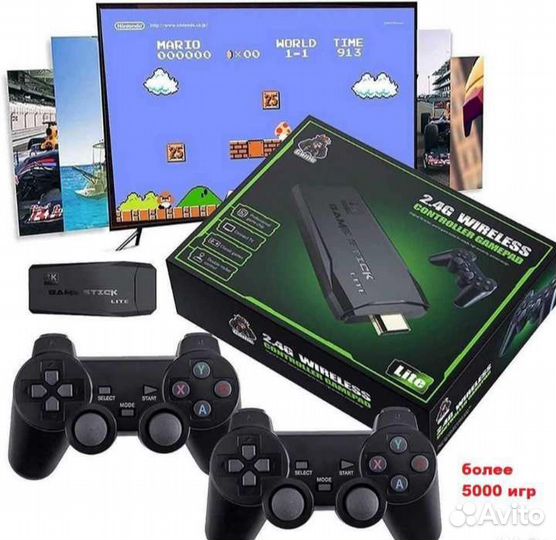 Игровая приставка game stick 64gb