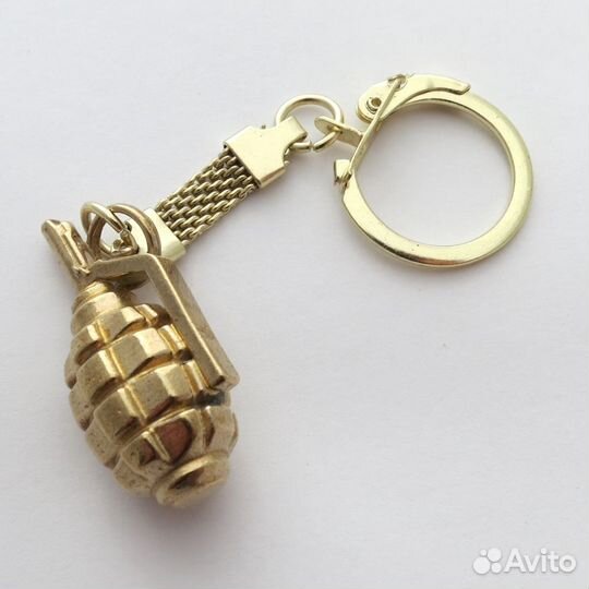 Брелоки мужские бронзовые в ассортименте