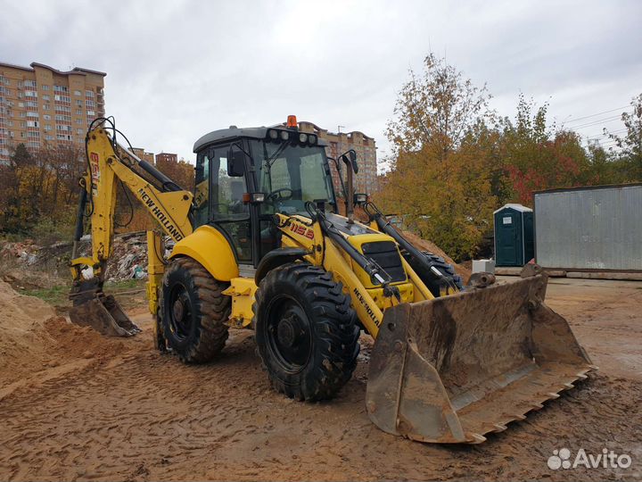 Экскаватор-погрузчик New Holland LB115B, 2005