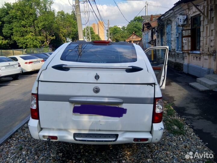 Крышка багажника на Ssangyong Musso Sport