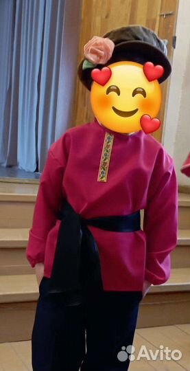 Русская народная рубаха и кушак для мальчика