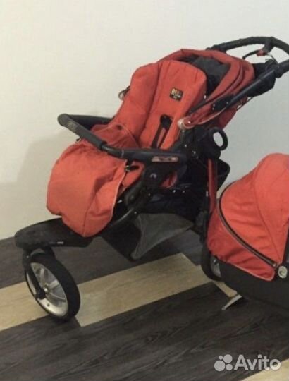 Коляска peg perego 2 в 1 с автокреслом