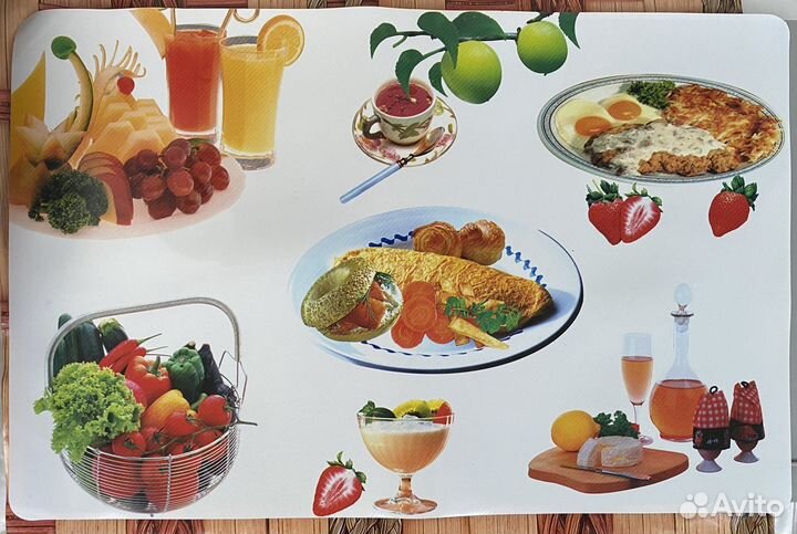 Кухонный набор.Новый.Подставки под блюда и напитки