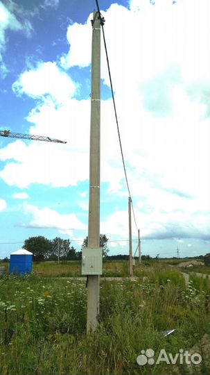 Подключение электричества к дому, участку