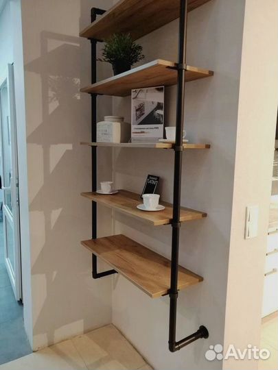 Полки в стиле лофт