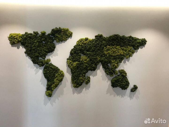 Озеленение мхом