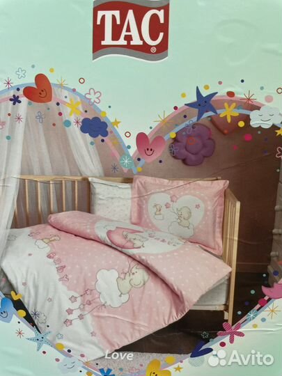 Набор в кроватку. тас