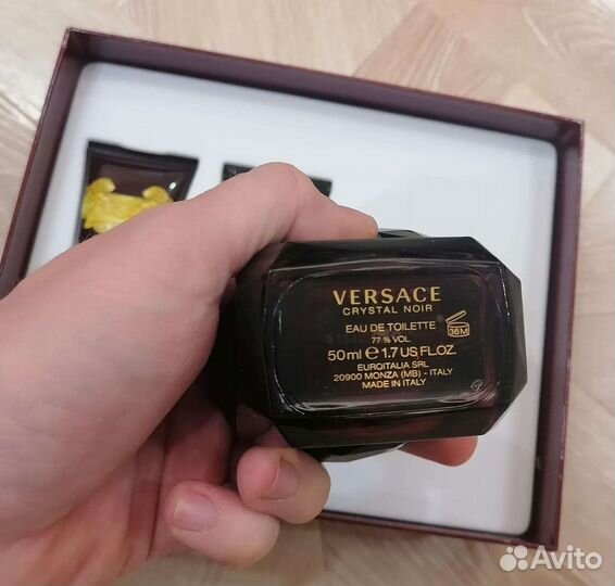 Туалетная вода versace crystal noir духи