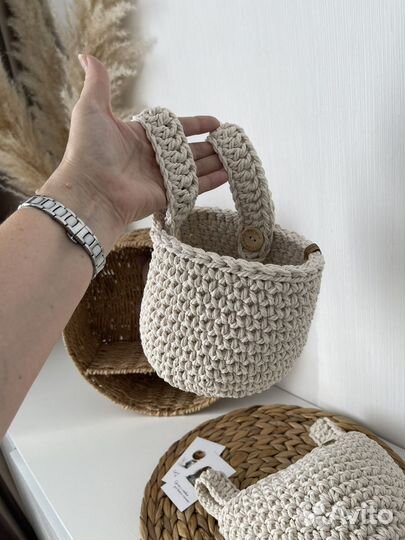 Корзинка на кроватку