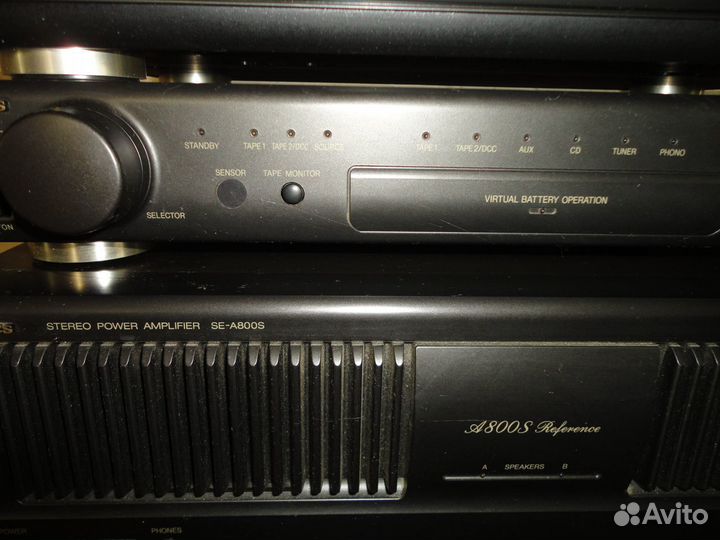 Усилитель и магнитофон technics