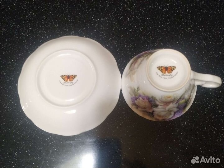 Чайная пара Розы