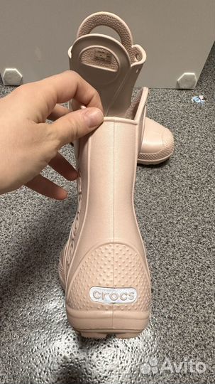 Резиновые сапоги crocs с9