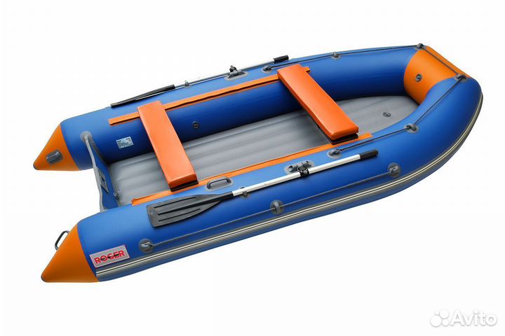 Лодка пвх Roger Zefir 3300 LT нднд малый киль