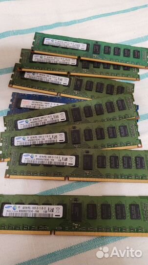 Оперативная память ddr3 4 gb samsung
