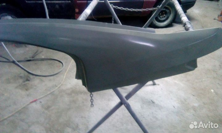 Ремвставка верхнея левого заднего крыла шевралет