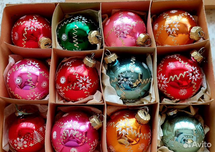 Елочные игрушки набор Германия