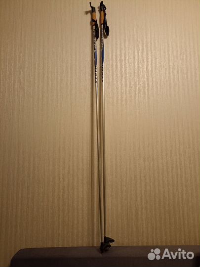 Лыжные палки Tech Team Marax,160см,алюм/новые