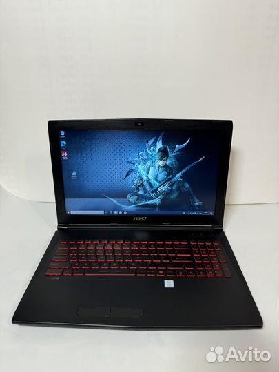 Игровой ноутбук MSI i7 7700hq / GTX 1060