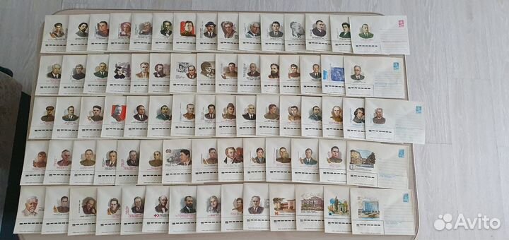 Почтовые конверты СССР. Чистые