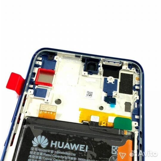 Дисплей рамка+АКБ Huawei P SMART Z Original Green