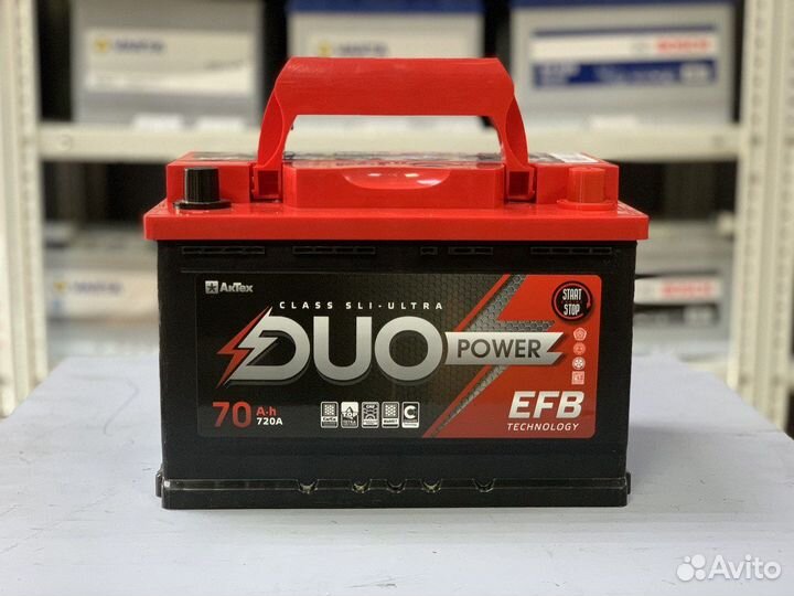 Аккумулятор 70ah 720А Актех ларгус рено