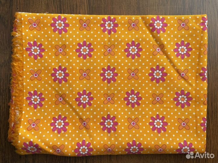 Отрез ткани СССР хлопок