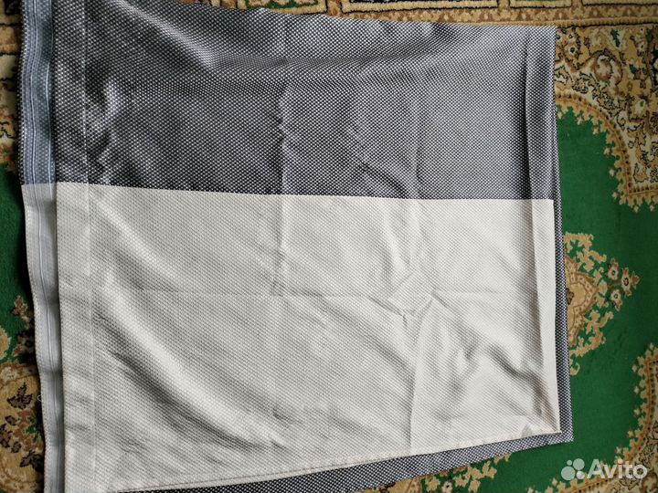 Шторы коричневые