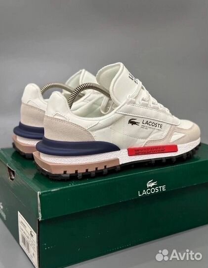 Мужские кроссовки lacoste белые 41-45