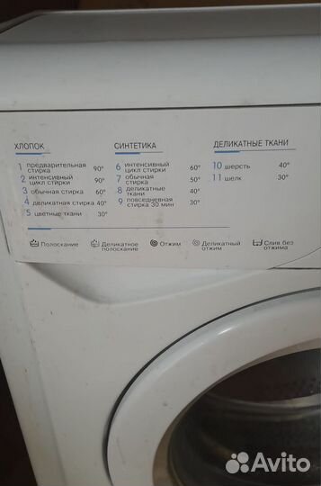 Стиральная машина бу indesit