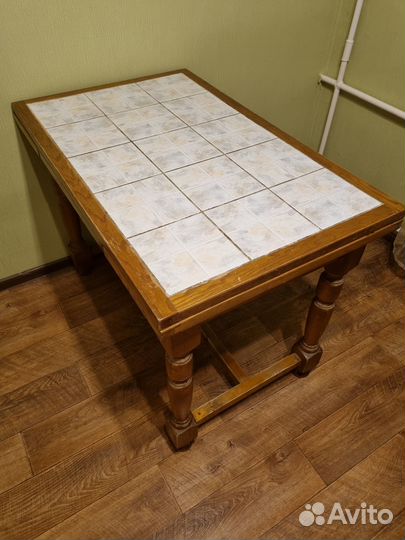 Стол обеденный раздвижной из массива