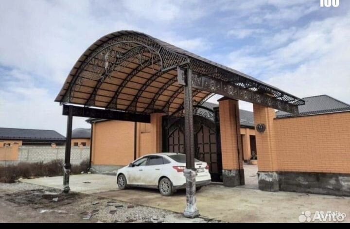 Ворота периоы навесы