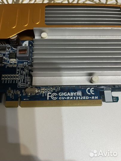 Видеокарта gigabyte gv-rx13128d-rh